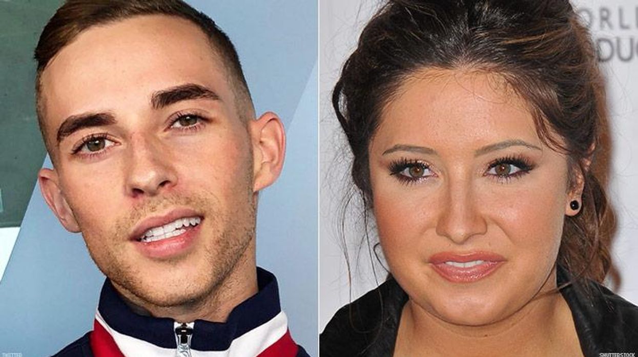 Adam Rippon and Bristol Palin