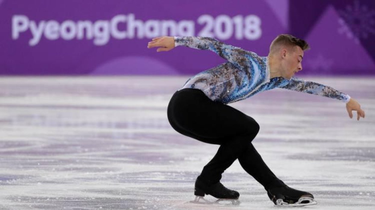 Adam Rippon Gives Spectacular Performance in Olympic Debut