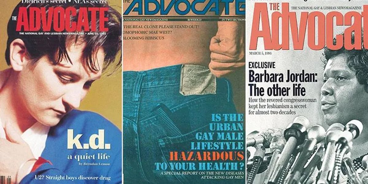 Advocate Paper The Advocate covers over the decades, from 1967 to 2020 | Advocate.com
