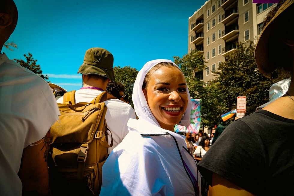 ADVOCATE MAGAZINE photo gallery gender liberation march september 2024