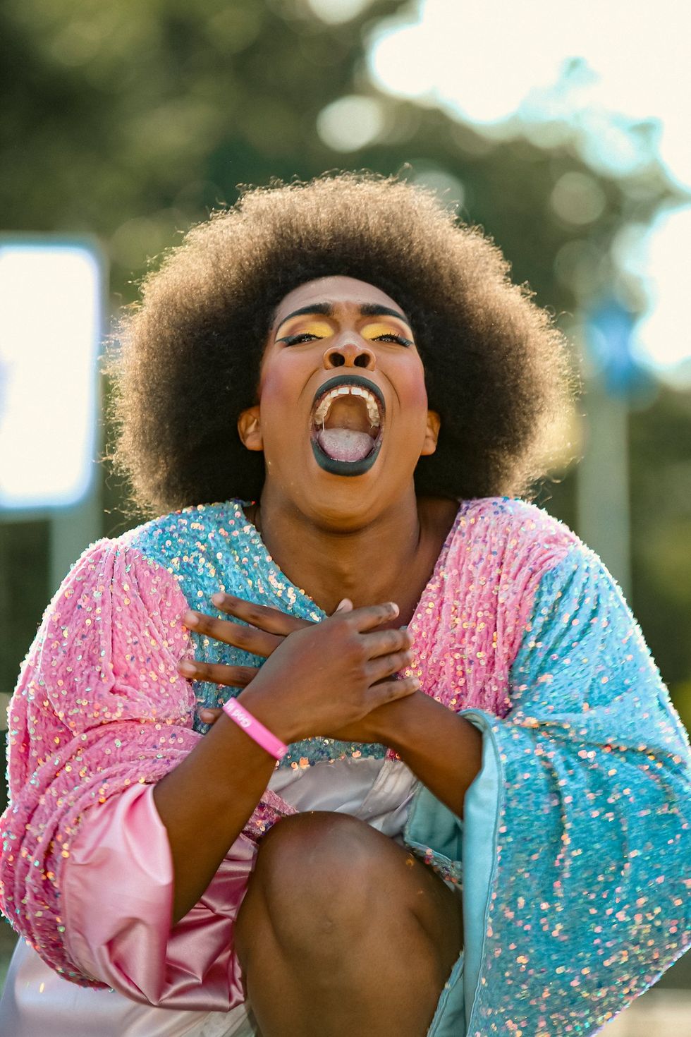 ADVOCATE MAGAZINE photo gallery gender liberation march september 2024