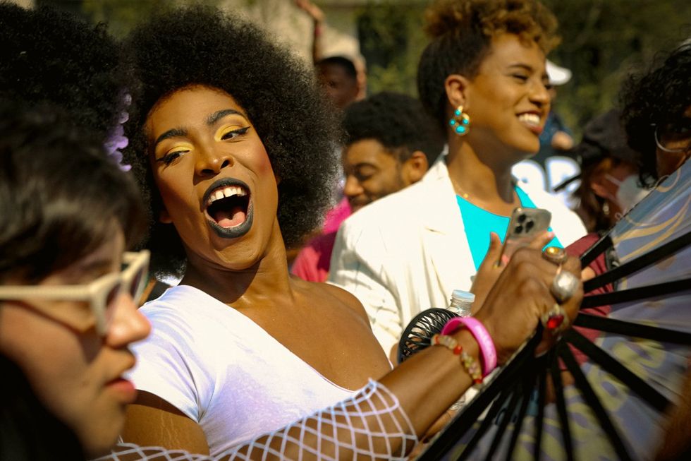 ADVOCATE MAGAZINE photo gallery gender liberation march september 2024