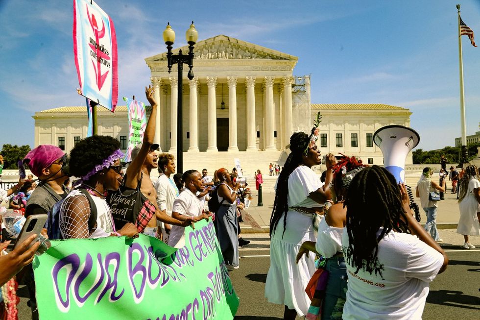 ADVOCATE MAGAZINE photo gallery gender liberation march september 2024