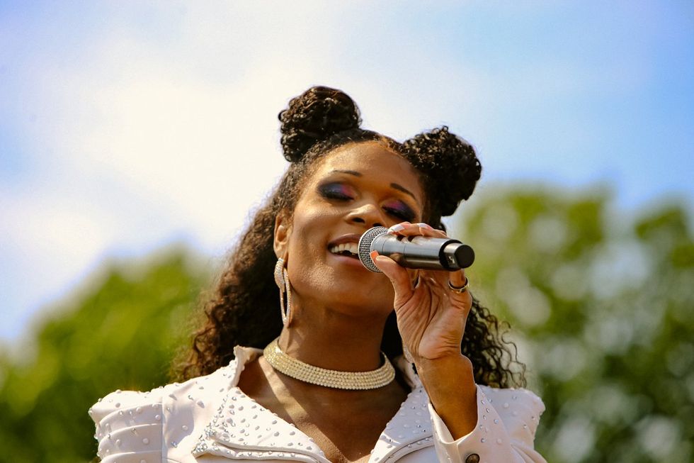 ADVOCATE MAGAZINE photo gallery gender liberation march september 2024