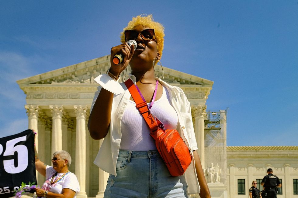 ADVOCATE MAGAZINE photo gallery gender liberation march september 2024