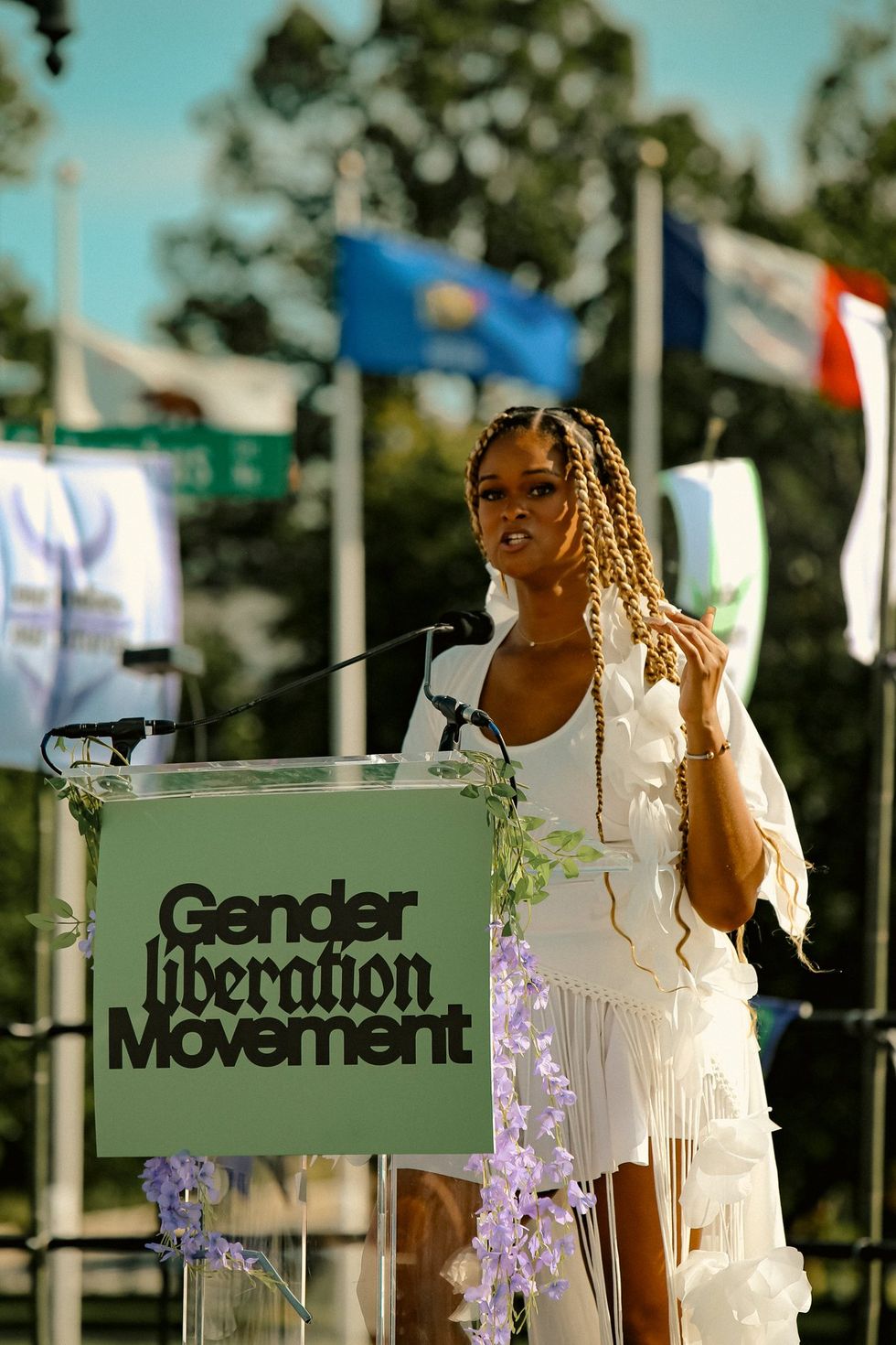 ADVOCATE MAGAZINE photo gallery gender liberation march september 2024