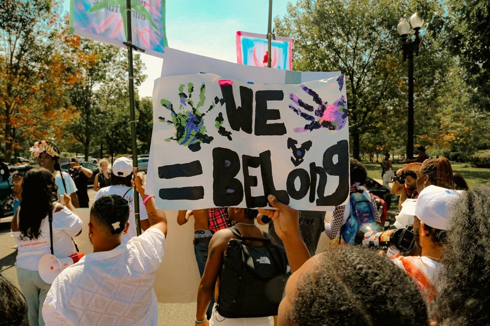 ADVOCATE MAGAZINE photo gallery gender liberation march september 2024