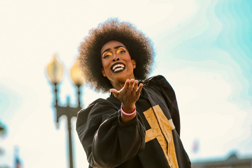 ADVOCATE MAGAZINE photo gallery gender liberation march september 2024