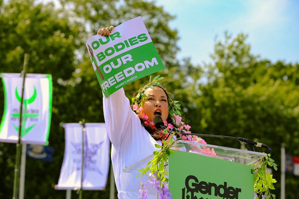 ADVOCATE MAGAZINE photo gallery gender liberation march september 2024