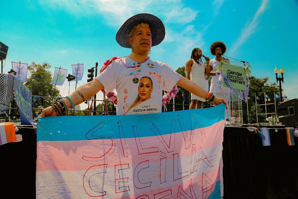 ADVOCATE MAGAZINE photo gallery gender liberation march september 2024