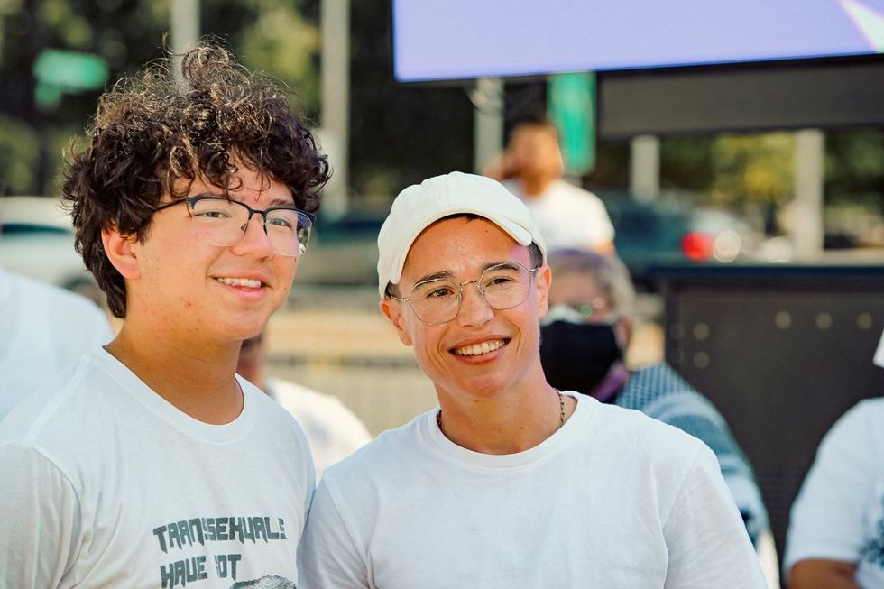 ADVOCATE MAGAZINE photo gallery gender liberation march september 2024