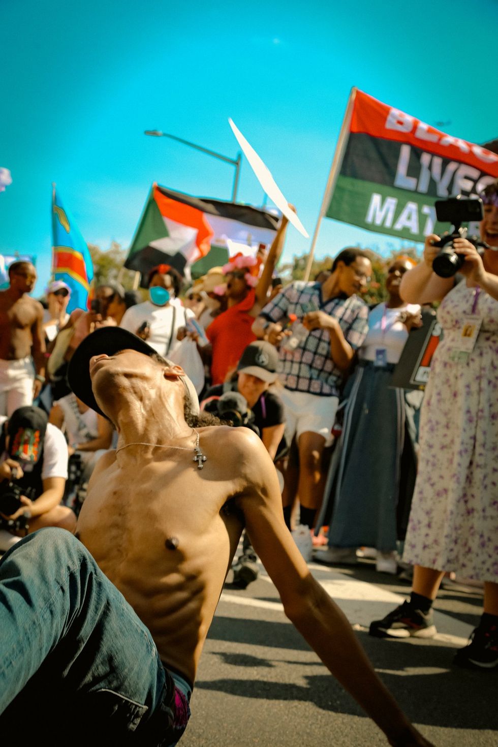 ADVOCATE MAGAZINE photo gallery gender liberation march september 2024