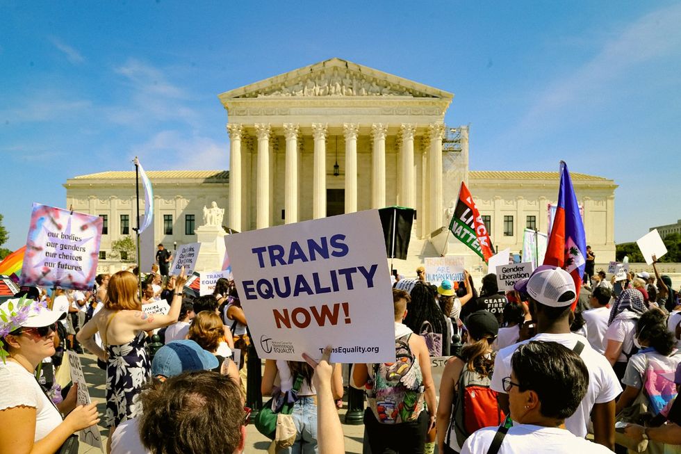 ADVOCATE MAGAZINE photo gallery gender liberation march september 2024