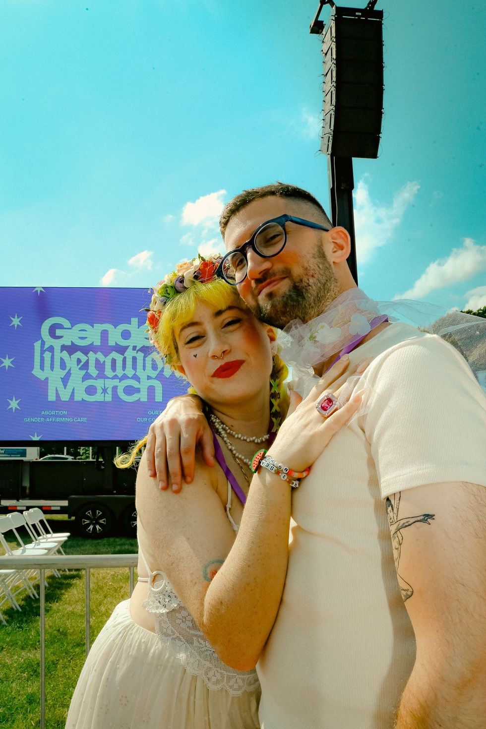 ADVOCATE MAGAZINE photo gallery gender liberation march september 2024