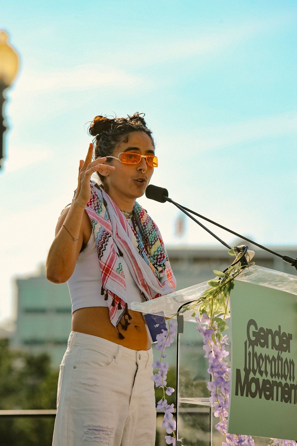 ADVOCATE MAGAZINE photo gallery gender liberation march september 2024