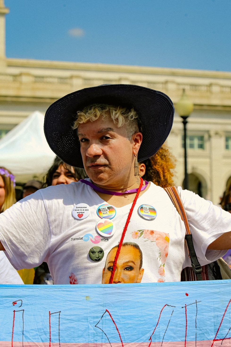 ADVOCATE MAGAZINE photo gallery gender liberation march september 2024
