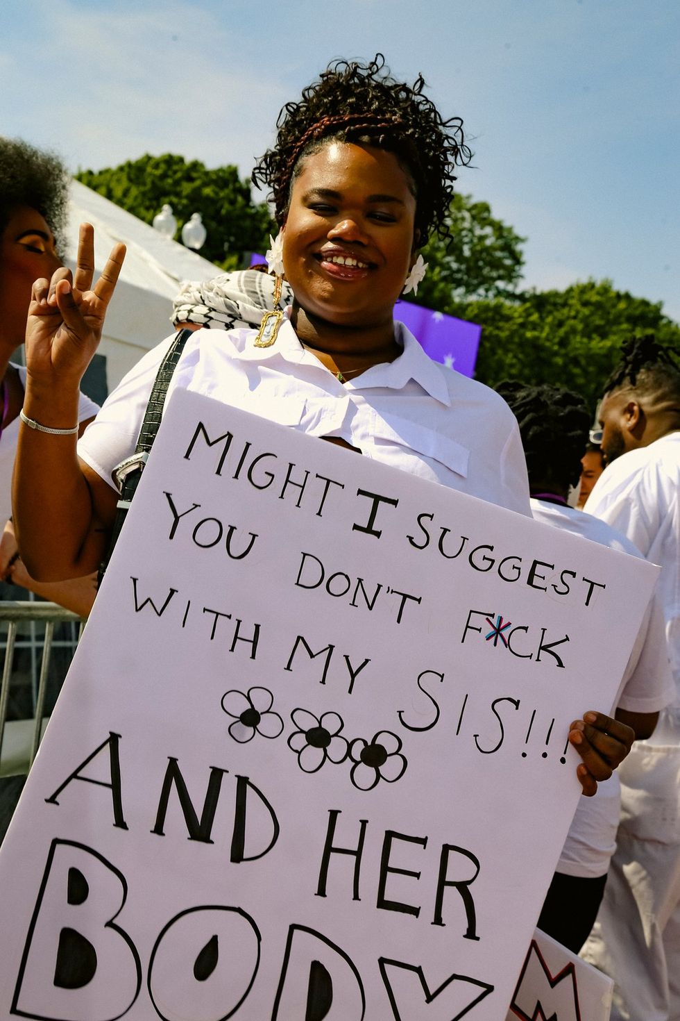 ADVOCATE MAGAZINE photo gallery gender liberation march september 2024