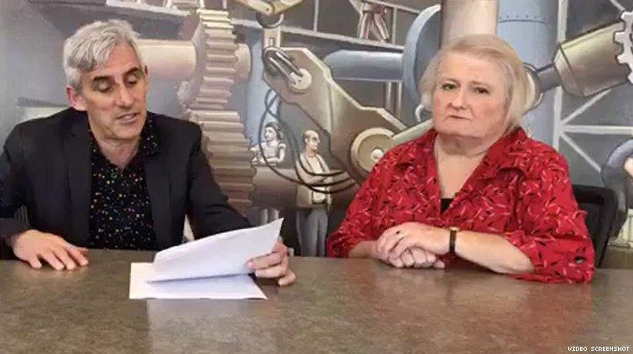 Aimee Stephens and Jay Kaplan