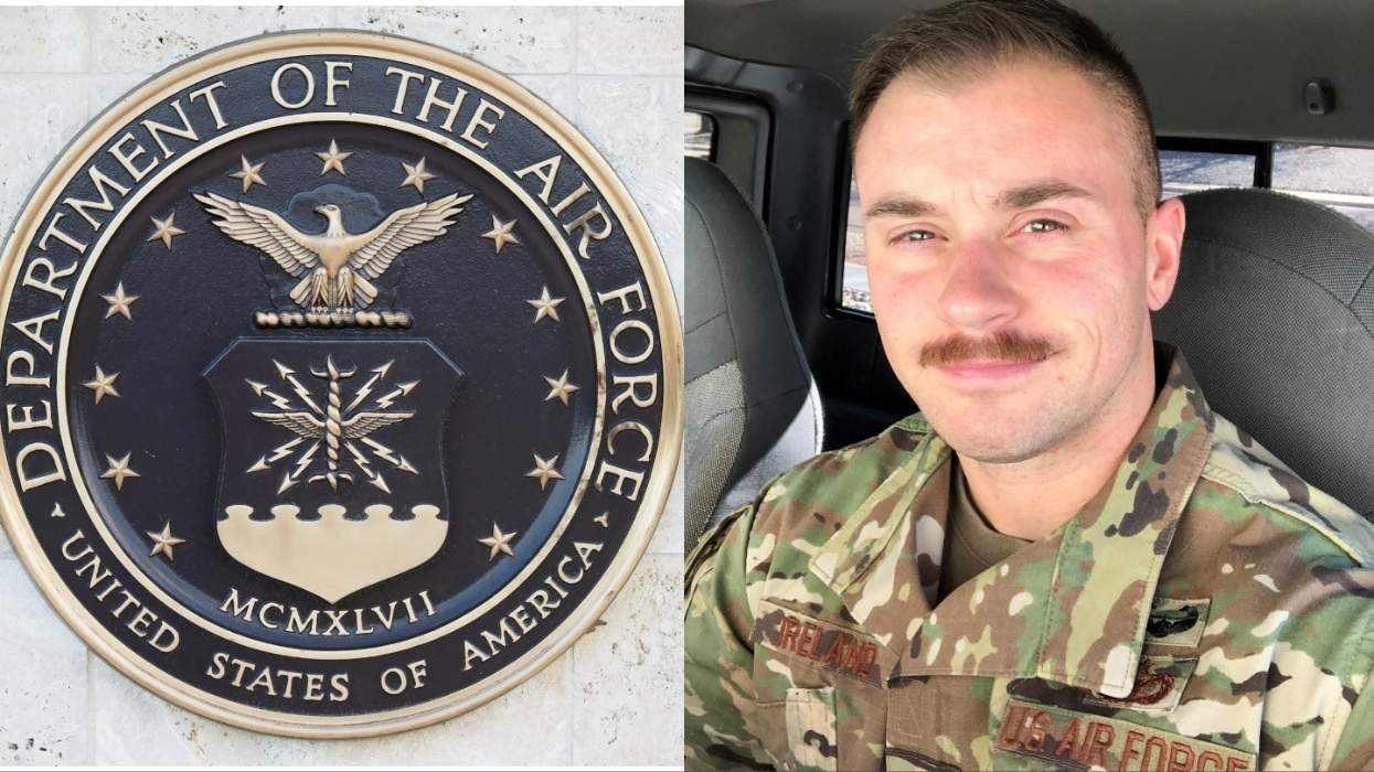 Air Force Master Sergeant Logan Ireland