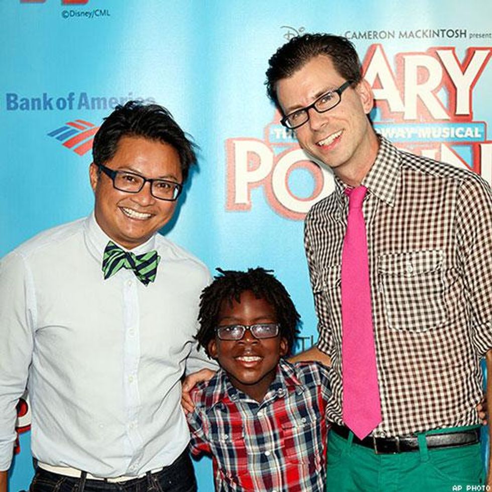 Alec Mapa and Jamison Hebert