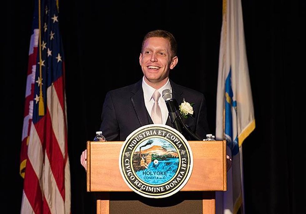 Alex Morse Inaugural