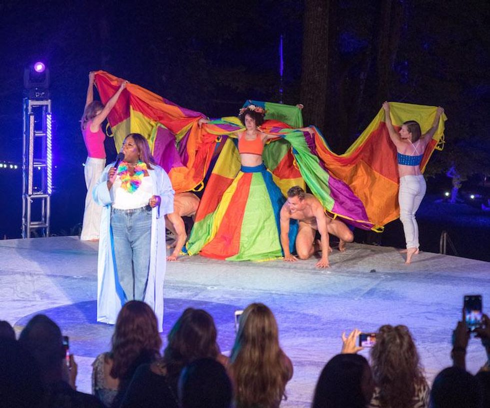 Alex Newell and Pilobolus