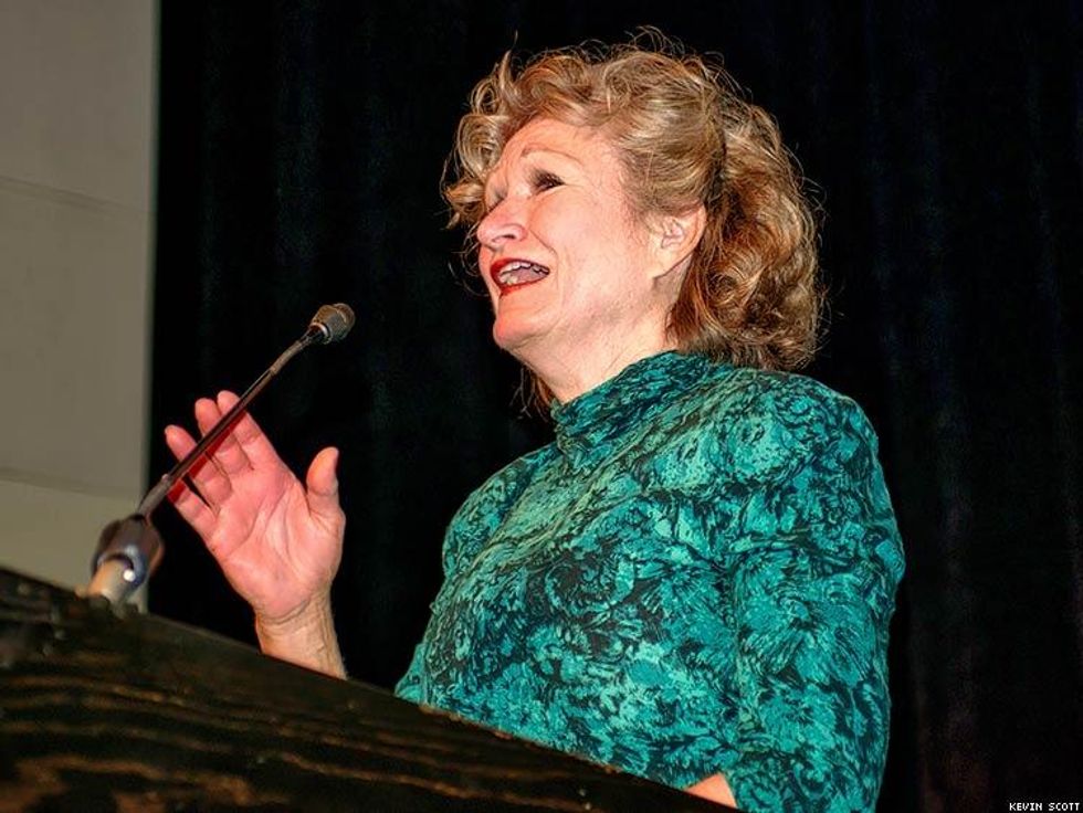 Alice Bingham speaks at Opening Ceremony