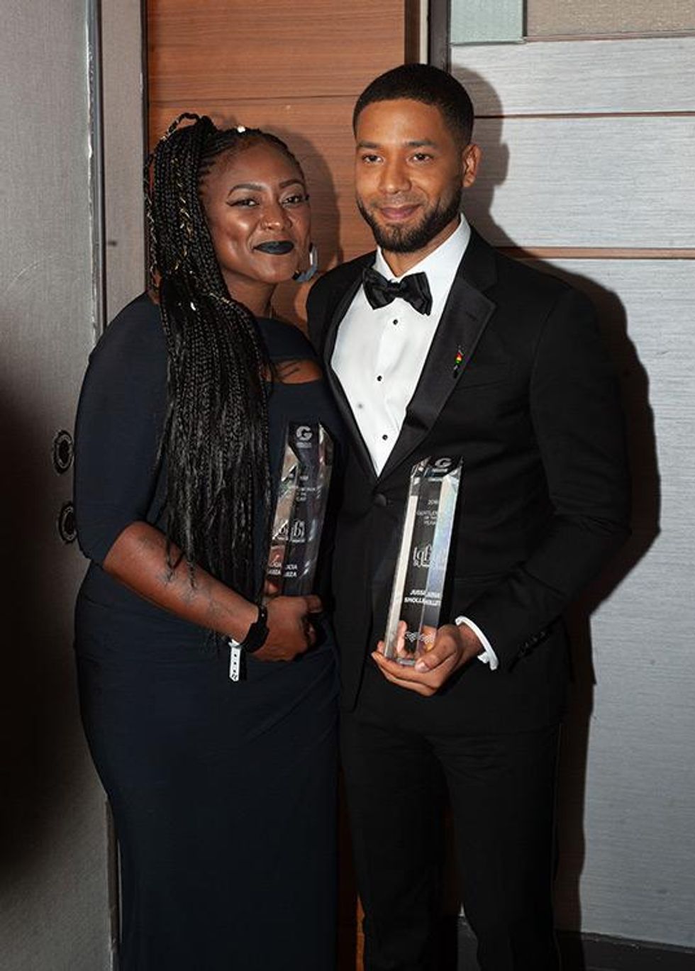 Alicia Garza and Jussie Smollett