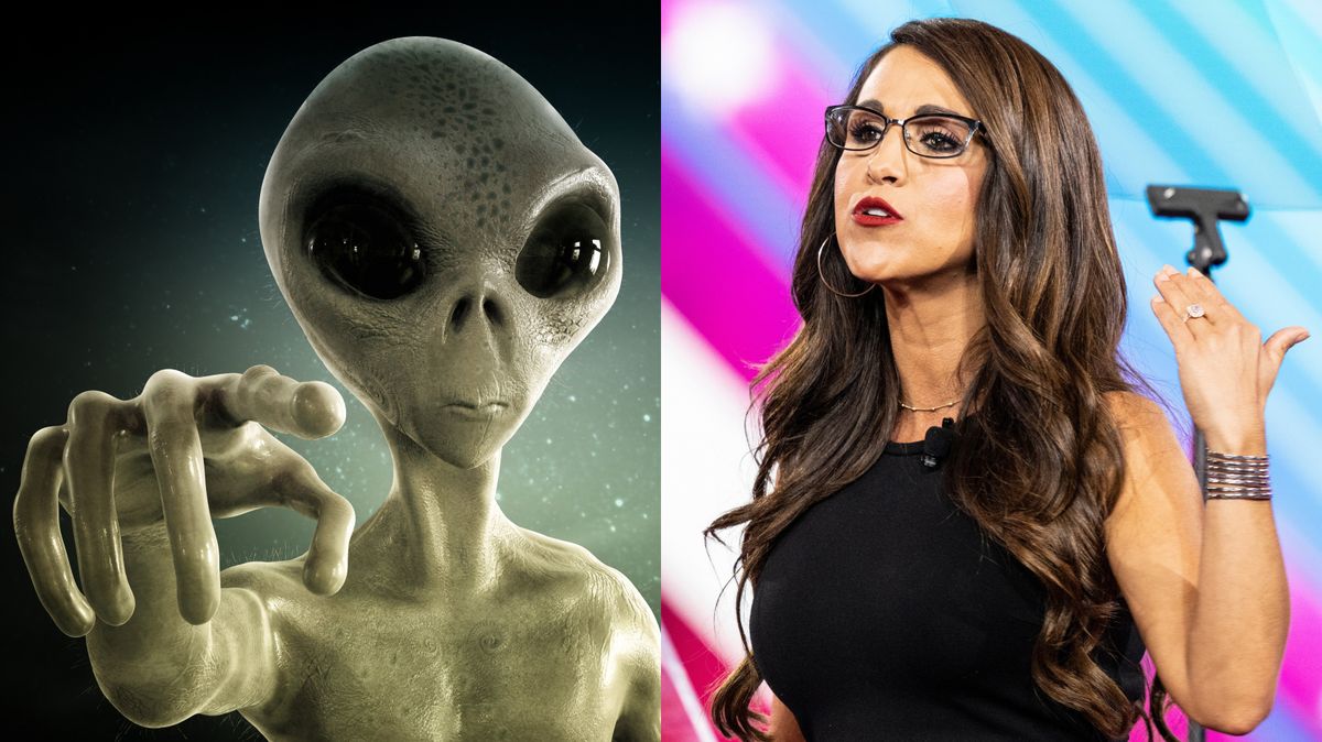 Alien and Lauren Boebert