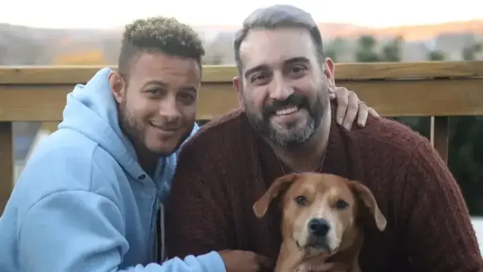 After five months in ICE detention, Allan Marrero is free — and reunited with husband