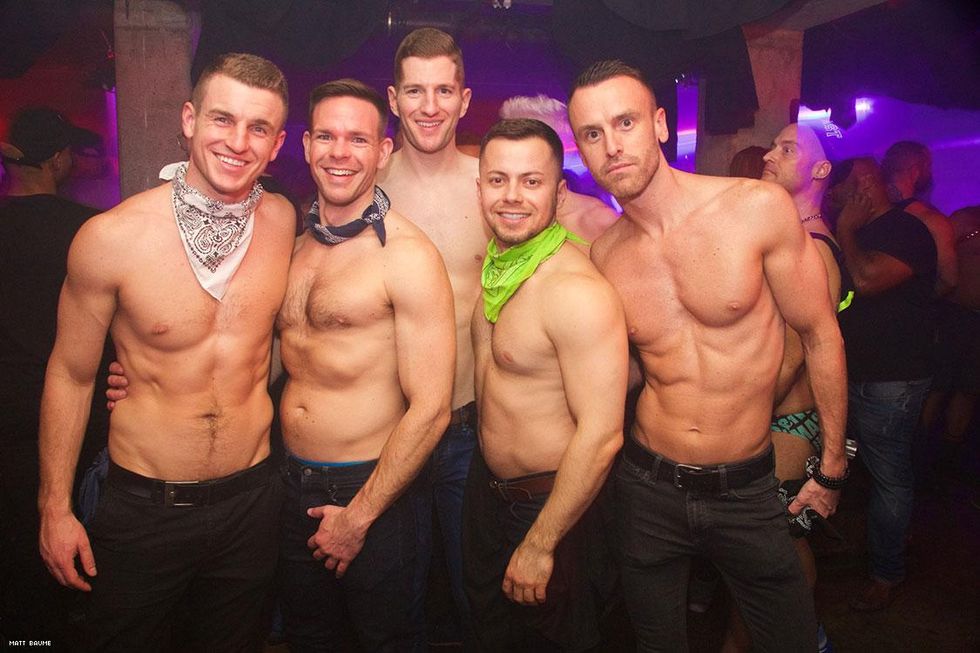 Also good hunting for otters, polecats, wolves, and baby pandas at the monthly party Indulge 2.0, hosted by Verotica.