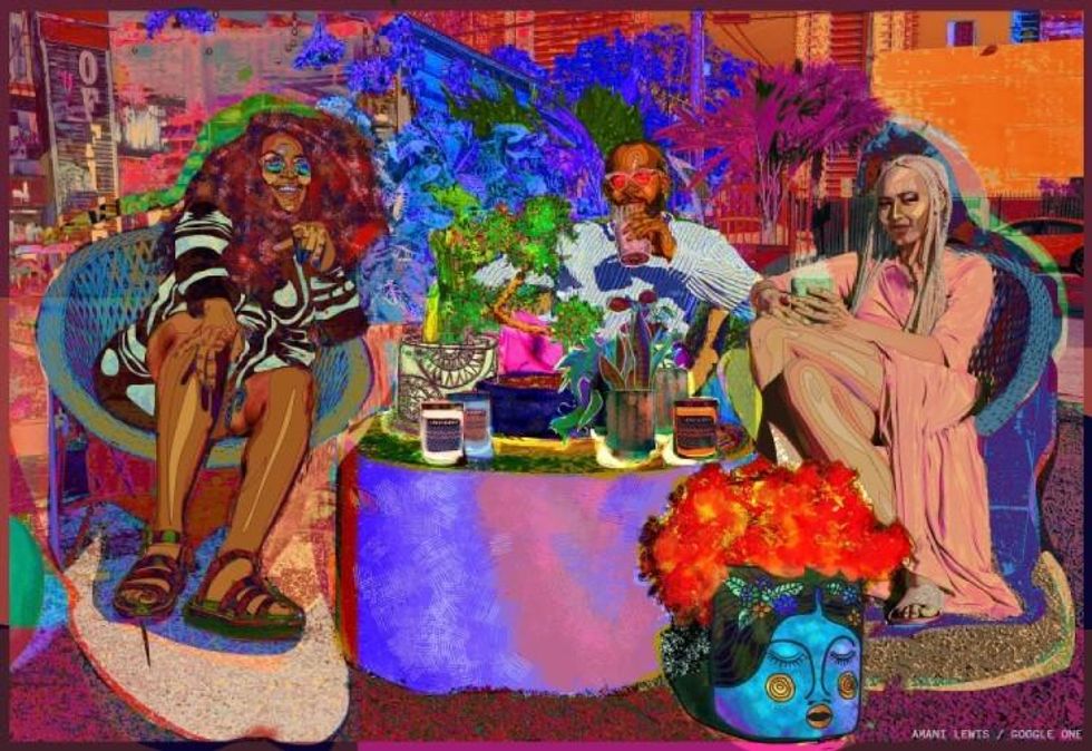 Amani Lewis Google Shopping Google One