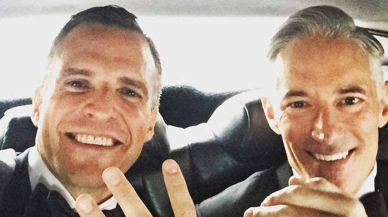 Ambassador Rufus Gifford and his husband Dr. Stephen DeVincent