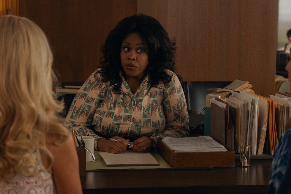 Amber Chardae Robinson\u00a0on\u00a0Palm Royale\u00a0season 2