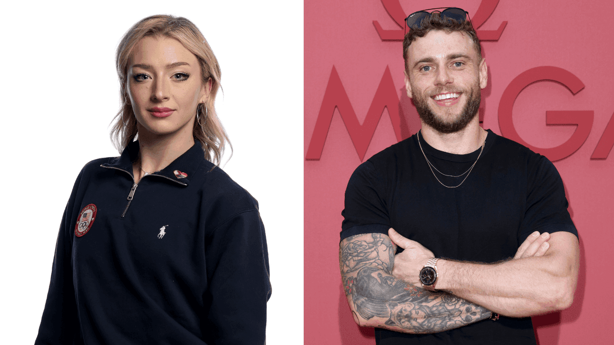 Amber Glenn and Gus Kenworthy