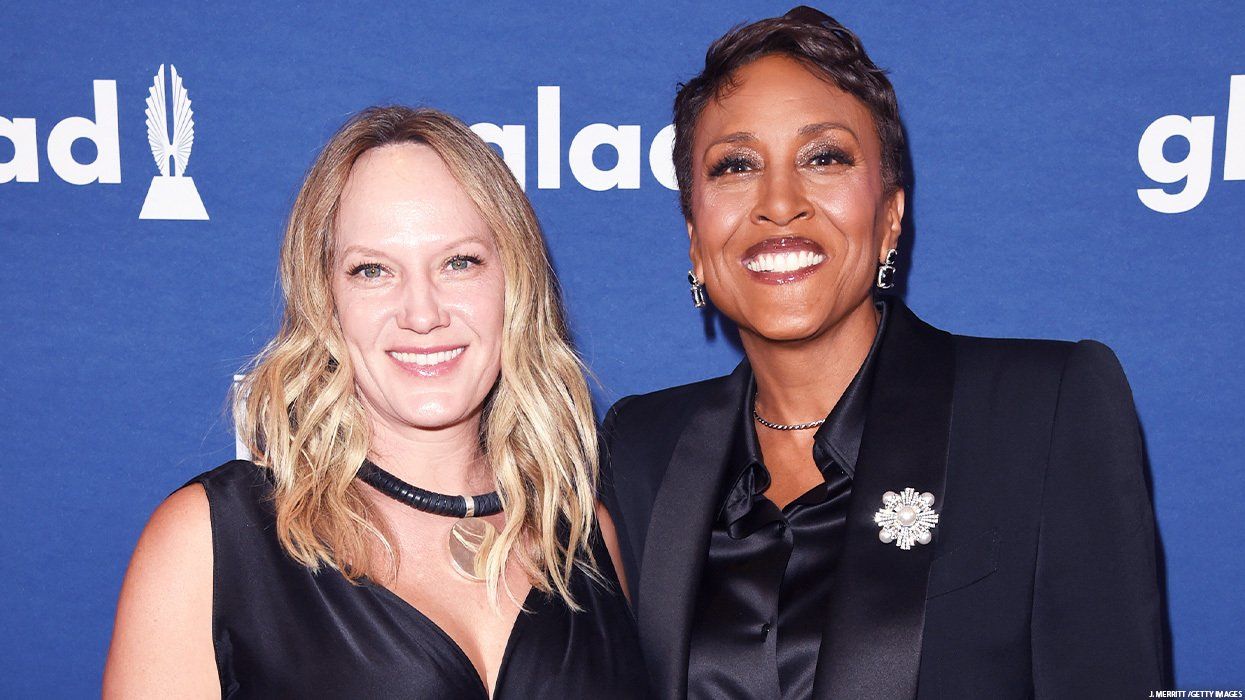 Amber Laign and Robin Roberts