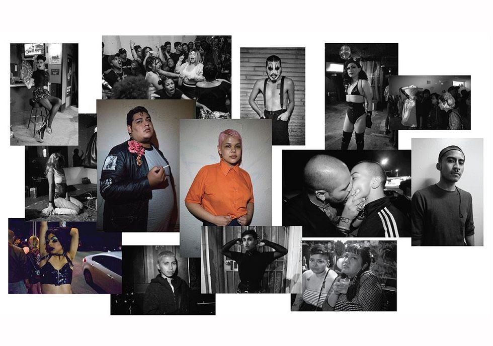 Amina Cruz Site-specific photographic installation \u00a9Amina Cruz / Photograph: Courtesy of the artist