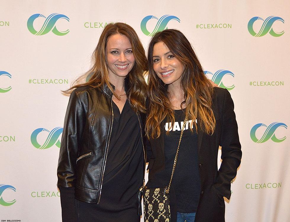 Amy Acker and Sarah Shahi
