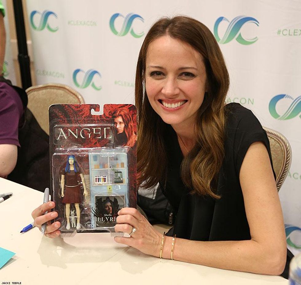 Amy Acker signing