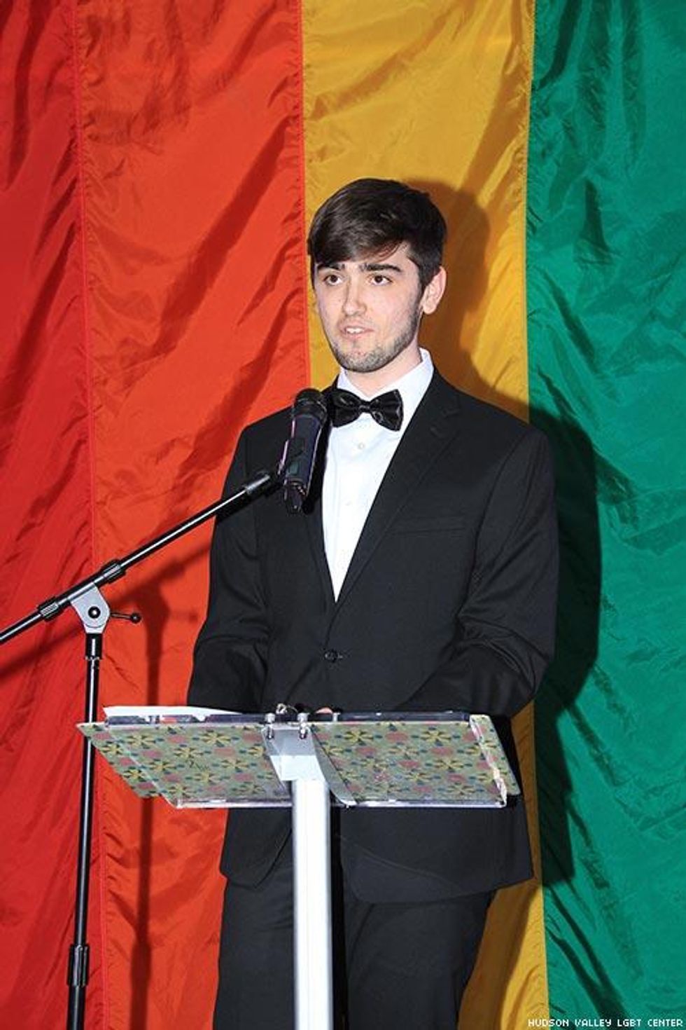 An Emerging Young LGBT Leader Is Recognized