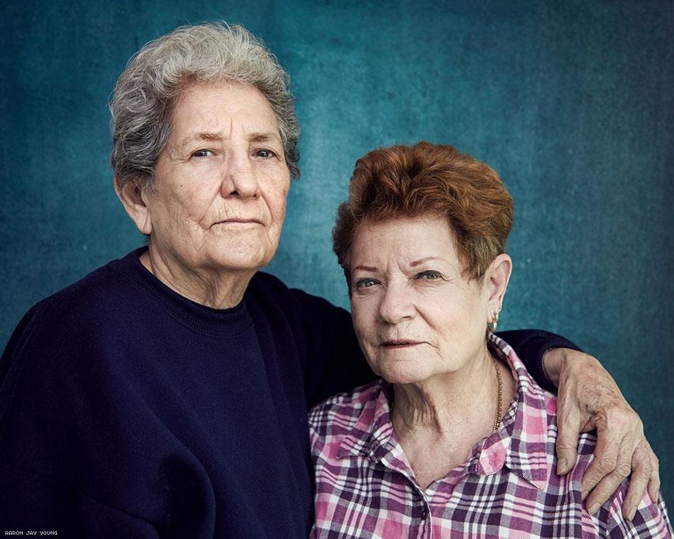 Andi Segal and Nancy Vanverde