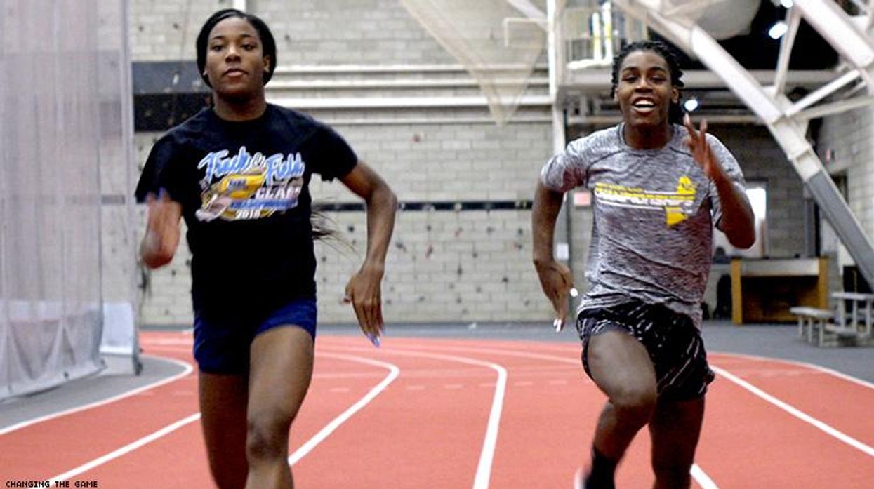 Andraya Yearwood and Terry Miller