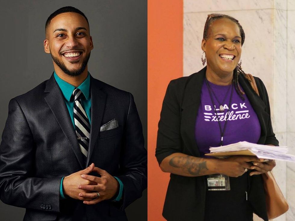 Andrea Jenkins and Phillipe Cunningham, Minneapolis City Council