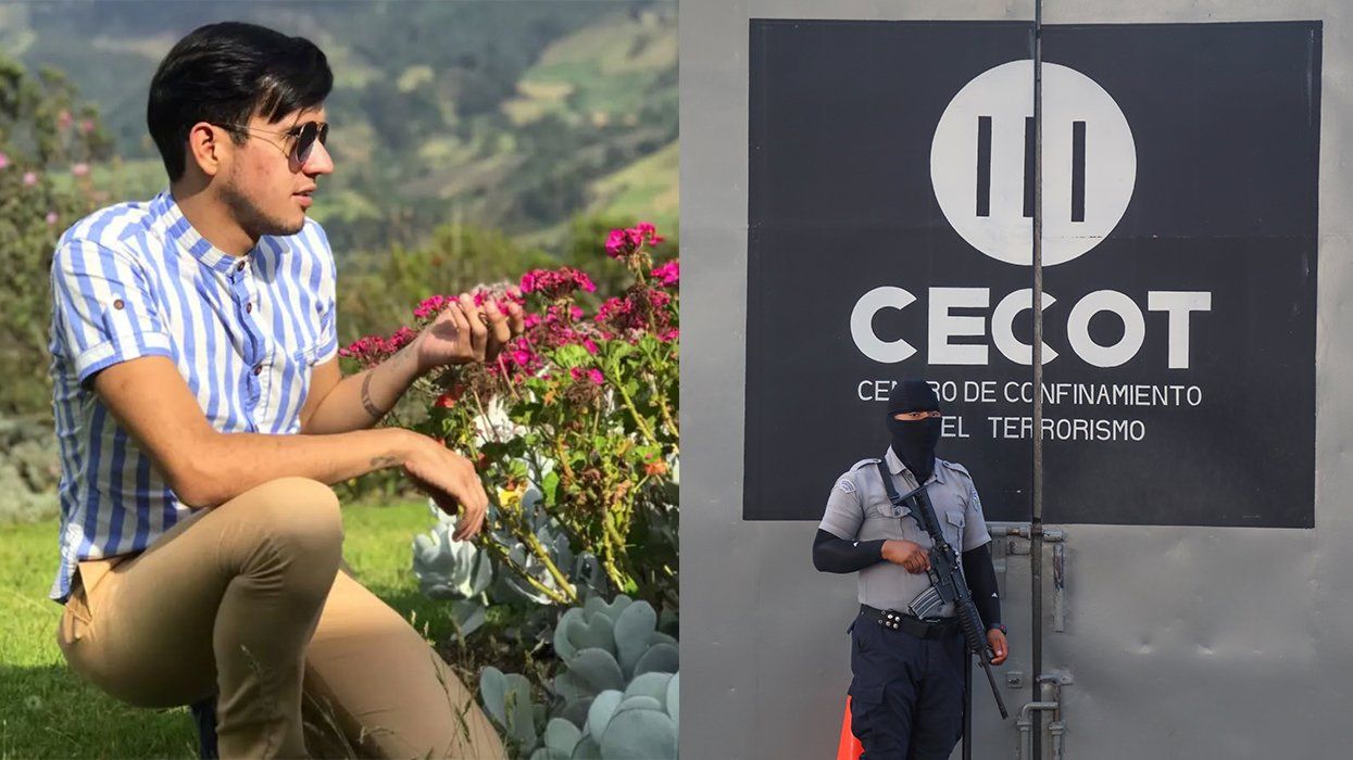 Andry Hernandez Romero CECOT Terrorism Confinement Center Tecoluca San Vicente El Salvador