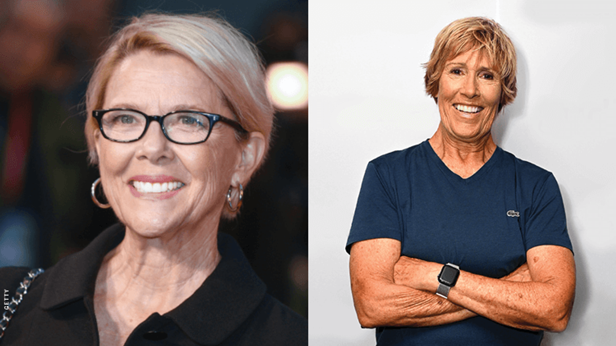 Annette Bening and Diana Nyad