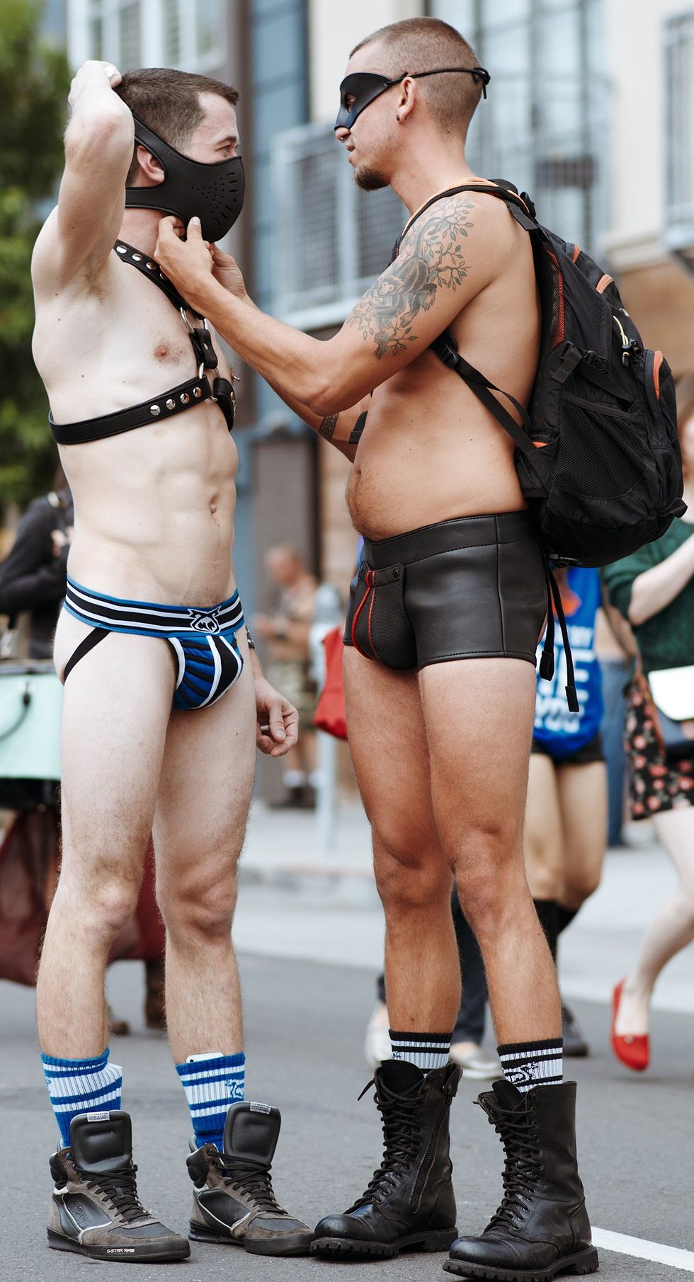 annual gay leather festival Folsom Street Fair San Francisco 2013