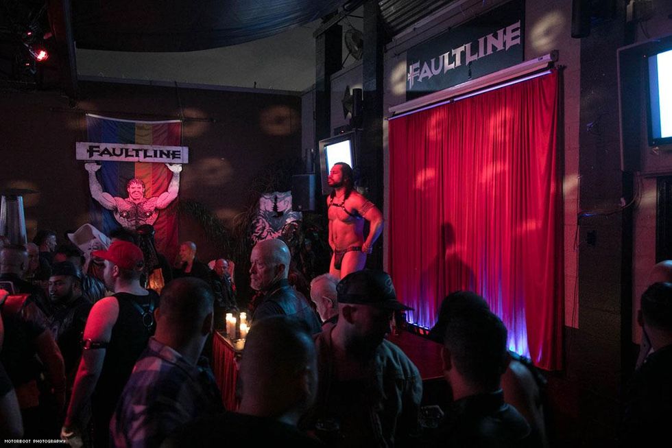 Another "feeder" contest to capture the finalists for the Mr. L.A Leather Contest \u2014 and then on to Chicago.