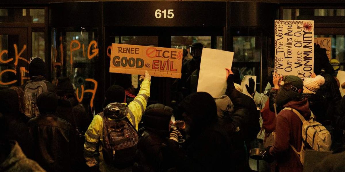 This trans street medic was among 67 protesters arrested at Minneapolis hotel hosting ICE agents