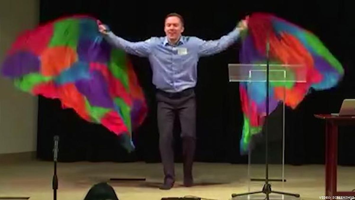 Anti-LGBT Group Opens Conference With Rainbow Flag Dance