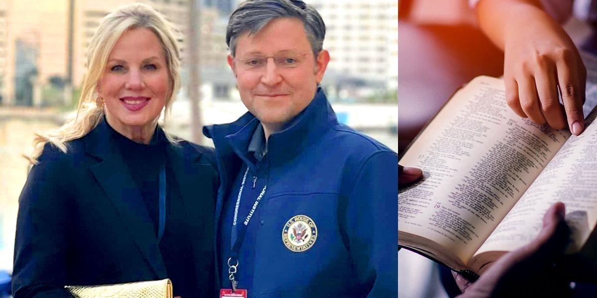 Speaker Mike Johnson’s Wife Runs Anti-LGBTQ+ Counseling Firm